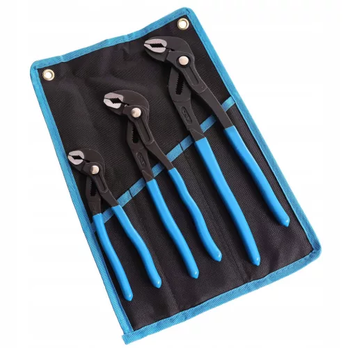 Állítható csőfogó készlet szövet tartóban (3 db) TC Technic STY9545