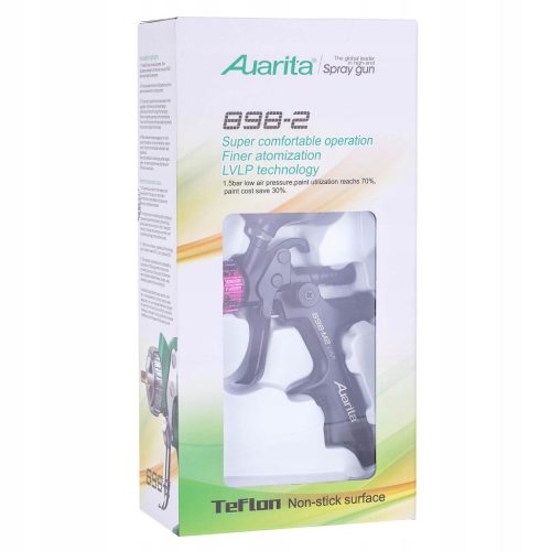 LVLP festékpisztoly 1,4mm AUARITA BLACK 898-M2 MAGIC