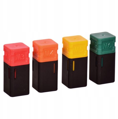 Professzionális kézi szegecselő vakszegecsanyákhoz kofferben 200 mm, M3 M4 M5 M6  TC Technic  BT-613-BMC