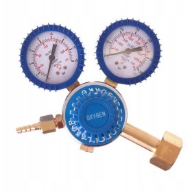   Oxigén reduktor, nyomáscsökkentő mérőórával 200 bar 3/4"  TC Technic 2074