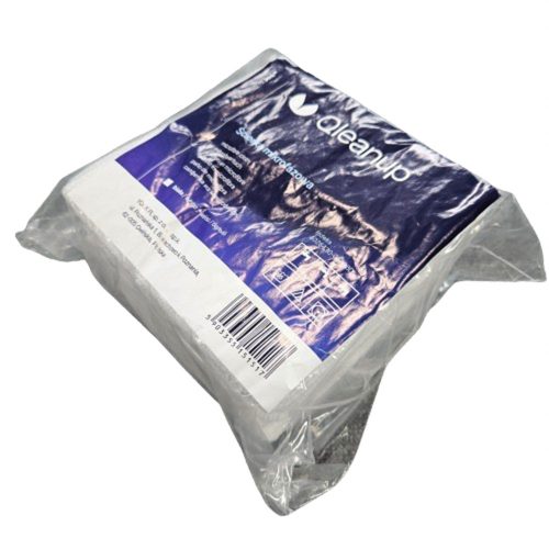 Kiváló minőségű mikroszálas törlőkendő csomag 30x30 cm, (10 darab) fehér, 250gsm - QLEANUP WHITE