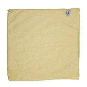   Professzionális mikroszálas törlőkendő csomag 40x40 cm, (10 darab) sárga, 280gsm  -  QLEANUP OPTI YELLOW