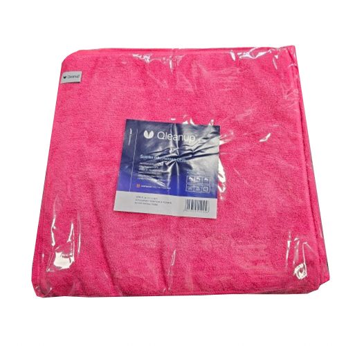 Professzionális mikroszálas törlőkendő csomag 40x40 cm, (10 darab) piros, 280gsm  -  QLEANUP OPTI RED