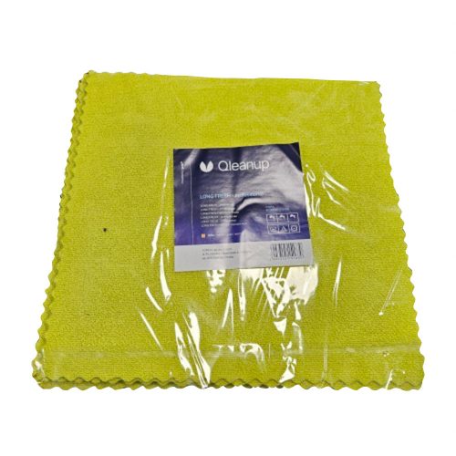 Professzionális mikroszálas törlőkendő csomag (5 db) sárga, 275gsm, 38x38 - QLEANUP Long Fresh