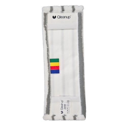 Professzionális zsebes, mikroszálas mop huzat fényes felületekhez 42,5x16,5 cm - Qleanup GSMMP