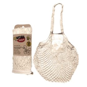   Környezetbarát pamut retro bevásárlótáska (1 db) - YORK ECO NATURAL