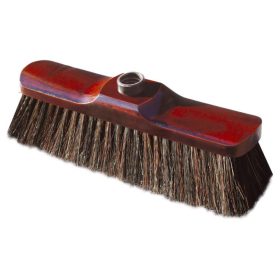   Seprűfej fa alappal, természetes sörtékkel 28cm-es LUX - YORK - CLEAN HOUSE