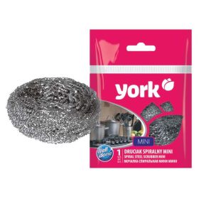 Acél súroló dörzsi MINI 1 db - YORK