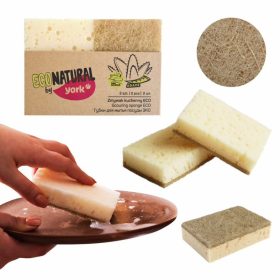   Súrolószivacs természetes anyagokból 2 db - YORK ECO NATURAL