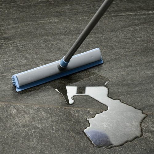 Antibakteriális mosható gumiseprű teleszkópos nyéllel  BACTERIA STOP - YORK - CLEAN HOUSE