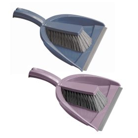   Szemeteslapát gumiszegéllyel és kefével STYLE - YORK - CLEAN HOUSE