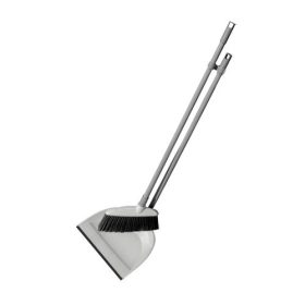   Szemeteslapát gumiszegéllyel, nyéllel és seprűvel - YORK - CLEAN HOUSE