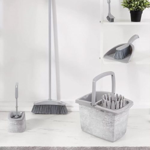 WC kefe és tartó szett divatos kivitelben - YORK LOFT