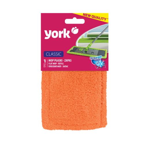 Lapos felmosó mop tartalék párna (utántöltő) 1db CLASSIC - YORK - CLEAN HOUSE
