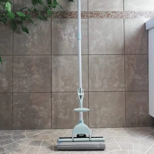 Felmosó szivacs mop teleszkópos nyéllel padlótisztításhoz MOP SATURN - YORK - CLEAN HOUSE
