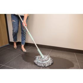   Szuper nedvszívó csavart mop 130cm-es acél nyéllel TWIST MOP - YORK - CLEAN HOUSE