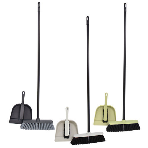 Partvis szett nyéllel, szemeteslapáttal és kefével COMBI  - YORK - CLEAN HOUSE