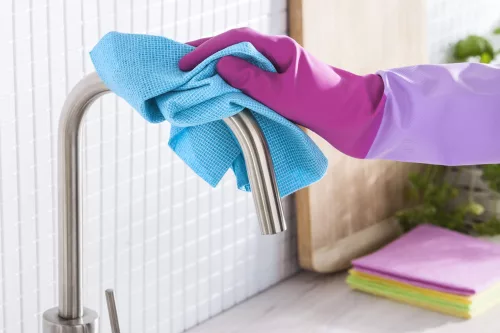 Illatos gumikesztyű ROSIE "L"  (1 pár) - YORK - CLEAN HOUSE