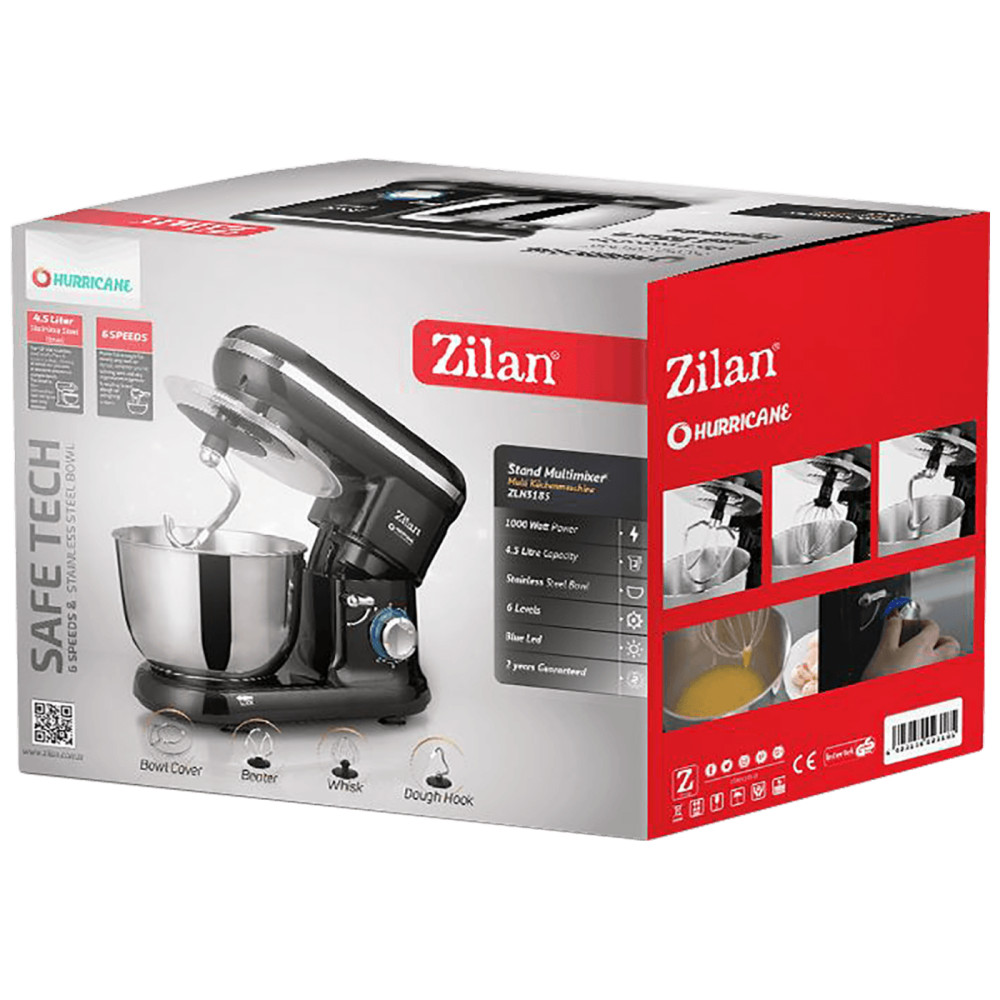 Zilan ZLN3185 Keverő edénnyel, 6 impulzus sebesség, 4,5 l., 1400 W termék 2. képe