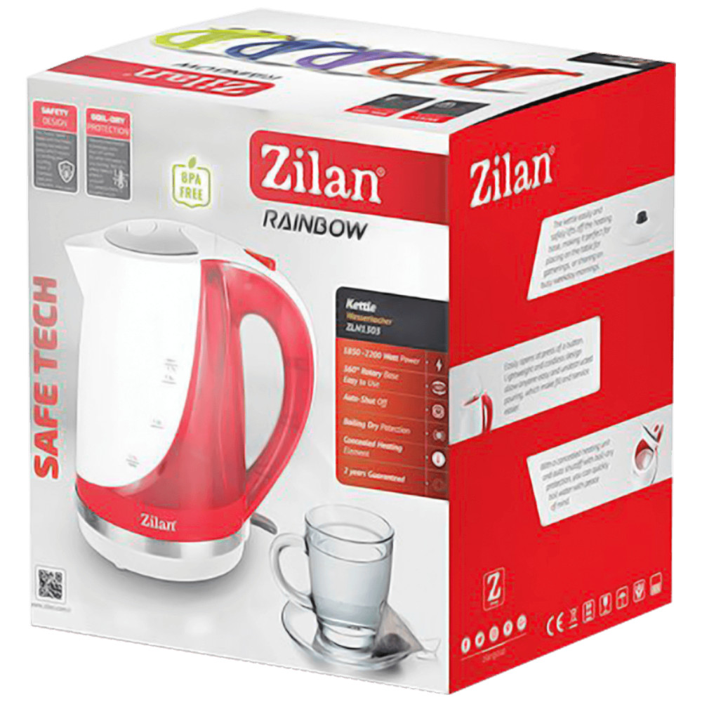 Zilan ZLN1303 Elektromos vízforraló, kék