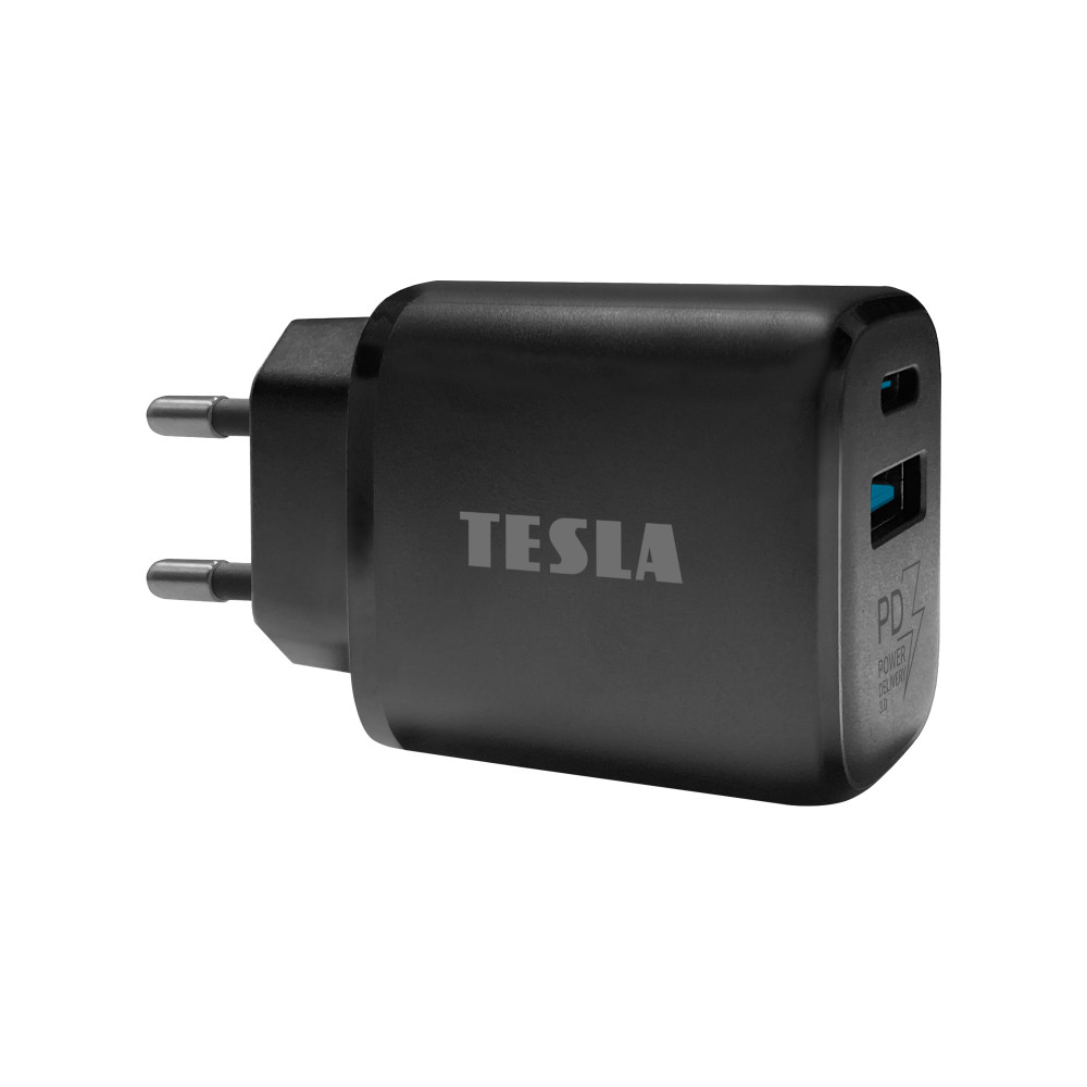 TESLA Power Charger T220 25W (fekete) - gyorstöltő termék 2. képe