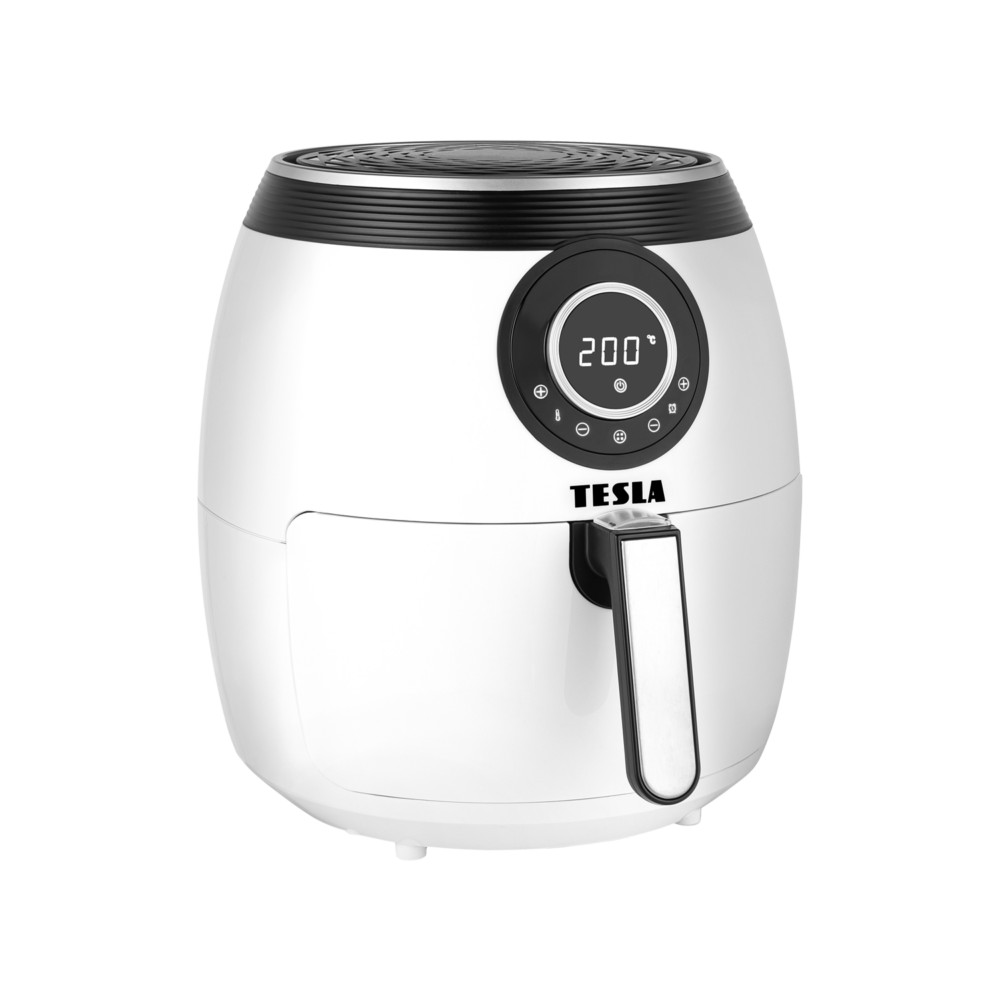 TESLA AirCook Q50 XL multifunkciós digitális forró levegő sütő - fehér termék 2. képe