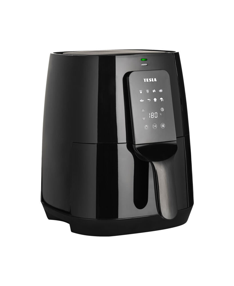 HASZNÁLT - TESLA AirCook Q30 - multifunkciós digitális forró levegős sütő, 3,8 liter, 1300W, fekete termék 2. képe