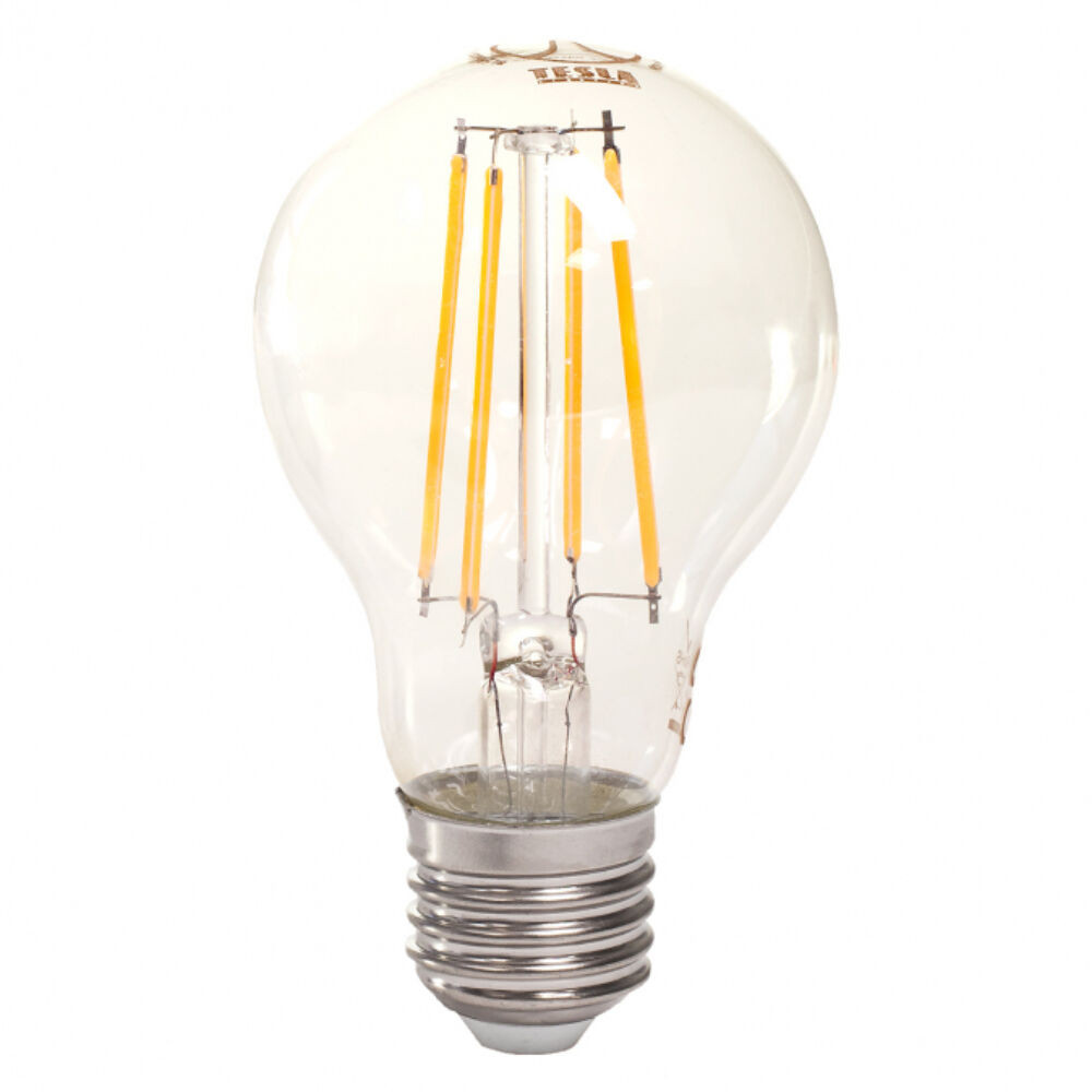Tesla - LED FILAMENT RETRO izzó, E27, 8W, 230V, 1055lm, 2700K, 360°, clear termék 2. képe