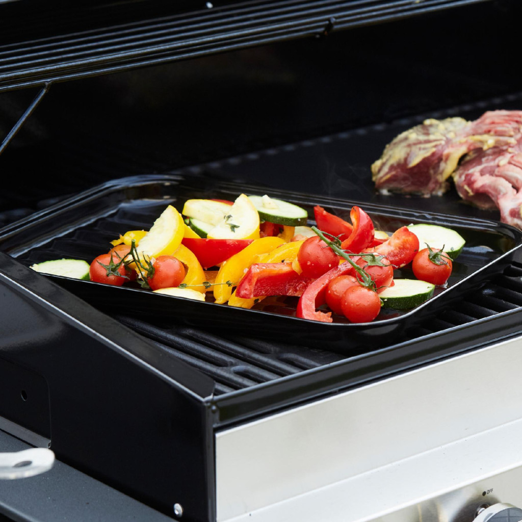 Barbecook BC-ACC-7080 zománcozott grilltálca, 34,5x24cm termék 2. képe