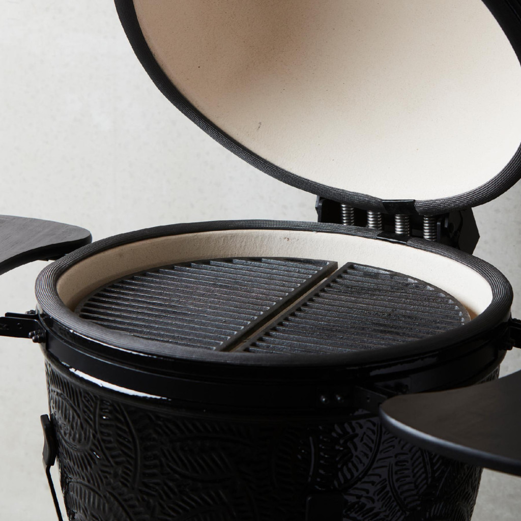 Barbecook BC-ACC-7443 Kamal kamado 60/XL öntöttvas rács szett, 2db félhold alakú termék 2. képe