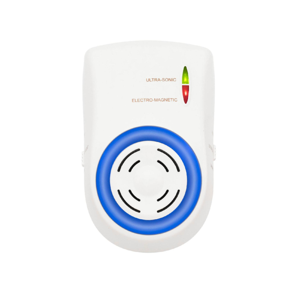 Home UH12 DualEffect rágcsálóriasztó, ultrahangos és elektromágneses, egér, patkány, fix vagy váltakozó frekvenciák, éjszakai irányfény, LED fényforrás termék 2. képe