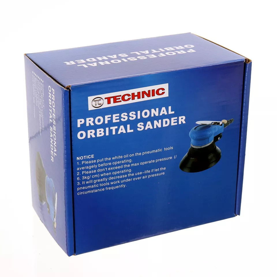 Pneumatikus excentercsiszoló, 150mm TC Technic TCE-150 termék 2. képe