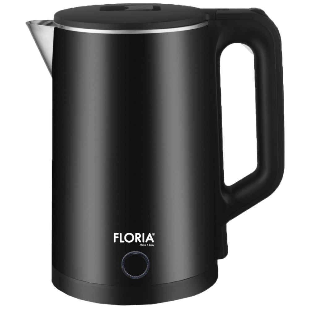 Floria ZLN4919 Vízforraló, 1500W, 2 liter, dupla falú ház akciós termékkép 1