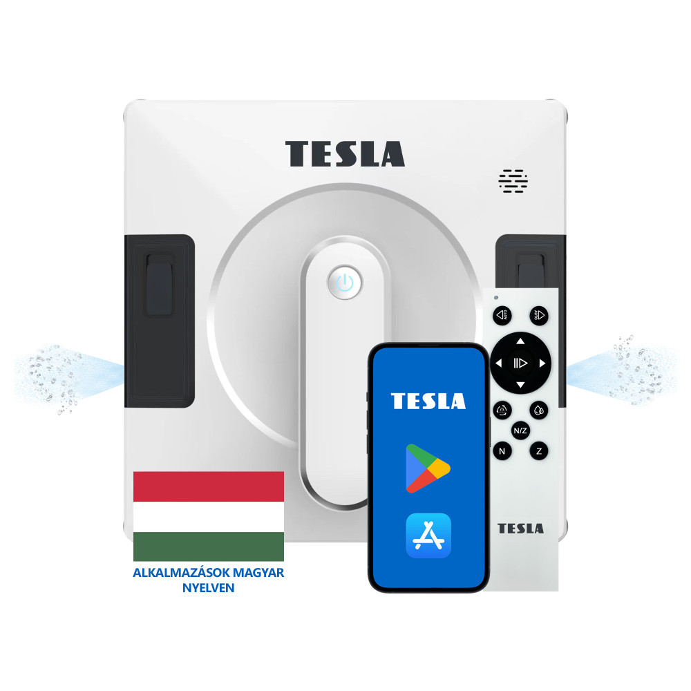 TESLA RoboStar W700 WIFI - ablaktisztító robot akciós termékkép 1