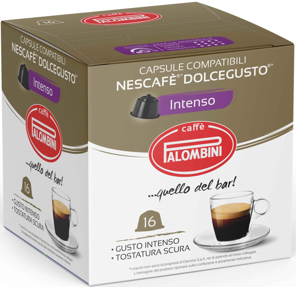 Palombini Dolce Gusto 16-os kapszula Intenso akciós termékkép 1