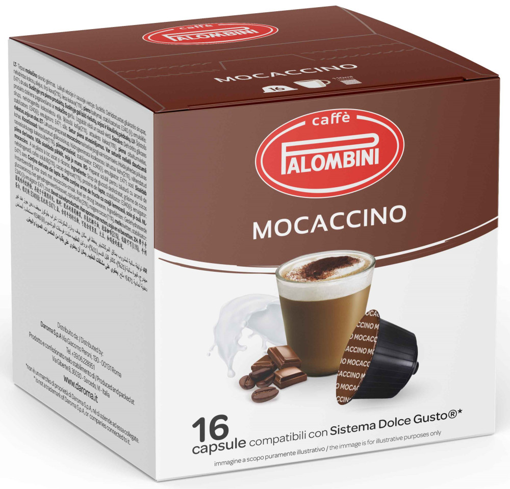 Palombini Dolce Gusto 16-os kapszula Mocaccino akciós termékkép 1