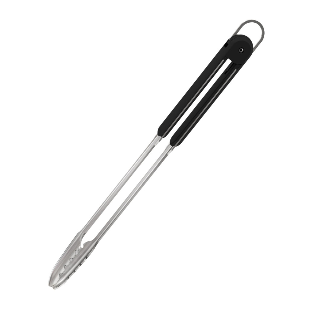 Barbecook BC-ACC-7045 Olivia rozsdamentes acél univerzális fogó fekete, 42cm akciós termékkép 1