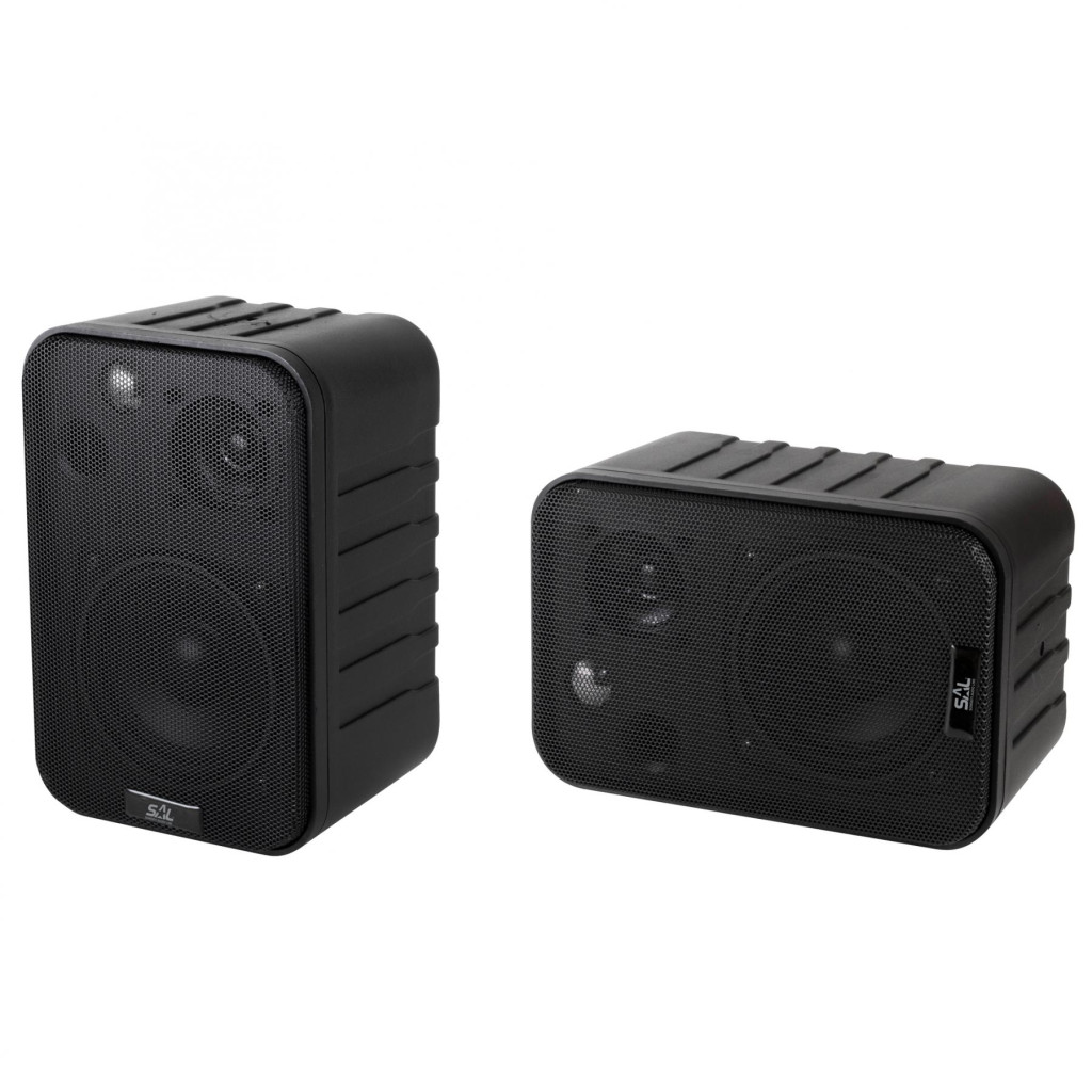 SAL BXB 10050P sztereó hangdoboz pár, 2x60 W / 8 Ohm, 3 utas Bass reflex, eltávolítható tartókonzol akciós termékkép 1