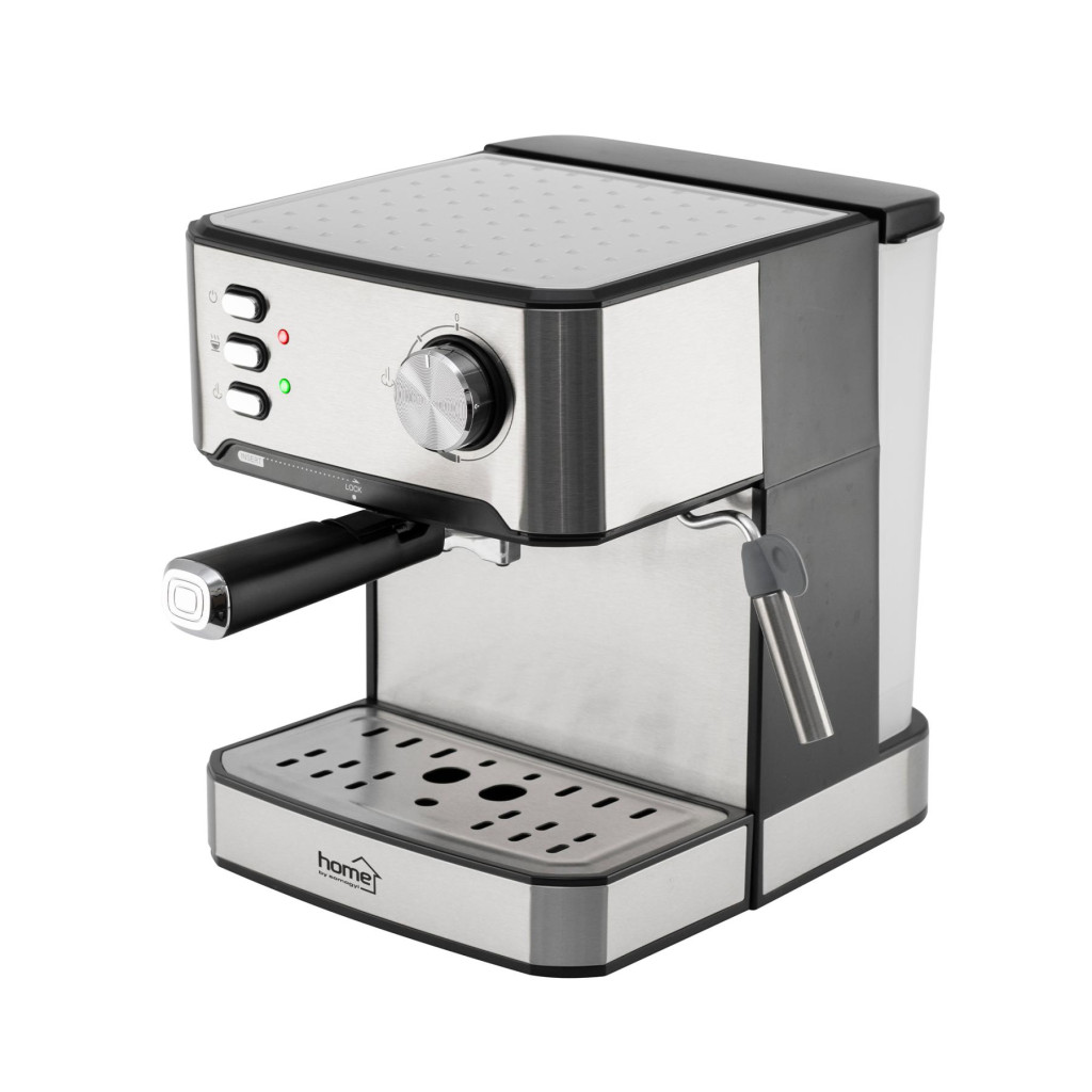 HOME HGPR15 presszókávé főző, 15bar, inox, tejhabosítás, elektronikus vezérlés, automatikus kikapcsolás akciós termékkép 1