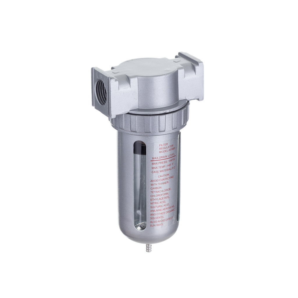 Légszűrő, szeparátor, olajleválasztó, vízleválasztó pneumatikus rendszerekhezc - 10 mikron TC Technic AF804