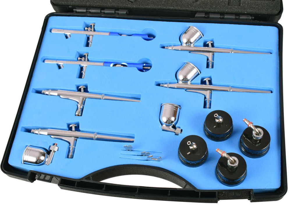 Eredeti Fengda BD-812 Airbrush festékszóró készlet (0.3 / 0.35 mm)