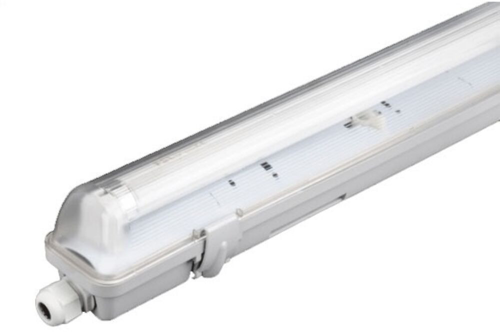 Tesla - LED mennyezeti lámpa tok 600mm, LED csővel 1 x 9W, 230V, IP65